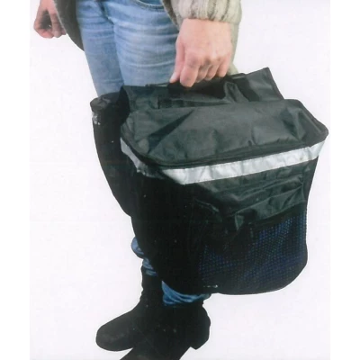 SAKWA TORBA ROWEROWA NA BAGAŻNIK XXL 26L DUNLOP - GRANAT