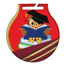 Medal stalowy z usługą Q - SZKOLNICTWO