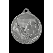 Medal stalowy srebrny - Piłka Nożna