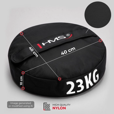 WSN23 SANDBAG STRONGMAN WOREK TRENINGOWY DO WYPEŁNIENIA 23 KG COMMERCIAL HMS