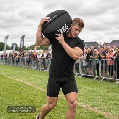 WSN23 SANDBAG STRONGMAN WOREK TRENINGOWY DO WYPEŁNIENIA 23 KG COMMERCIAL HMS