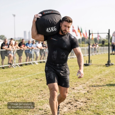 WSN45 SANDBAG STRONGMAN WOREK TRENINGOWY DO WYPEŁNIENIA 45 KG COMMERCIAL HMS