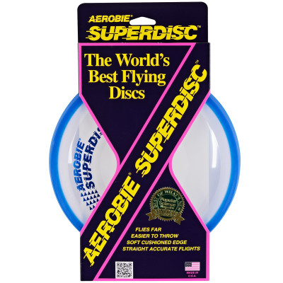 Frisbee AEROBIE Superdisc - Niebieski