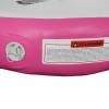 Mata gimnastyczna w kształcie koła Airspot MASTER diamter 100 x 20 cm różowo-szara