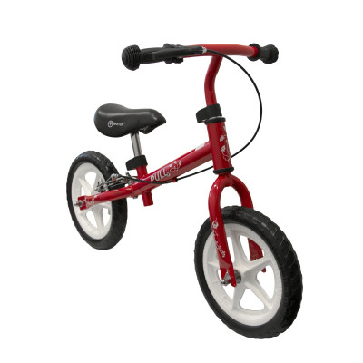 Rower treningowy biegowy dla dzieci MASTER Pull - Czerwony