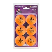 Piłeczki do tenisa stołowego JOOLA Rossi *** 6 szt. - pomarańczowe